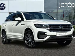 White Used 2019 VW Touareg R-line SUV | £31,000 (Good price)