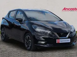 Black Used 2022 Nissan Micra Acenta Hatchback | £11,975 (Fair price)
