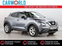 Grey Used 2022 Nissan Juke N-Connecta SUV | £13,700 (Fair price)