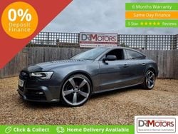 Grey Used 2016 Audi A5 Sportback Black Edition Hatchback | £13,840 (Good price)