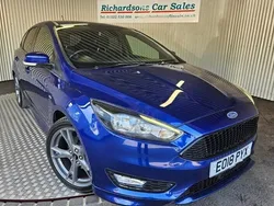 Blue Used 2018 Ford Focus ST-Line X Hatchback | £9,000 (Good price)