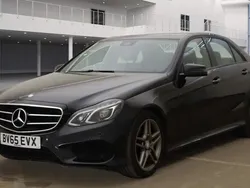 Black Used 2015 Mercedes E220 AMG Sedan | £8,999 (A bit pricey)