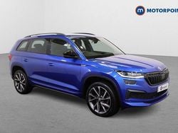 Blue Used 2022 Skoda Kodiaq SportLine SUV | £25,999 (Super price)