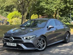 Grey Used 2022 Mercedes CLA200 AMG line Coupe | £18,995 (Fair price)