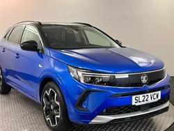 Blue Used 2022 Vauxhall Grandland X Elite SUV | £19,645 (Fair price)