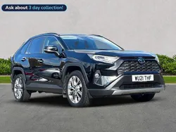 Black Used 2021 Toyota RAV4 Hybrid SUV | £25,499 (Fair price)
