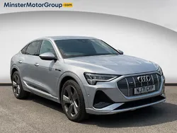 Silver Used 2021 Audi e-tron S-Line SUV | £22,090 (Good price)