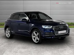 Blue Used 2019 Audi Q5 S-Line SUV | £23,890 (Fair price)