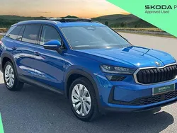 Race blue metallic Used 2025 Skoda Kodiaq SE L SUV | £35,900 (Expensive)