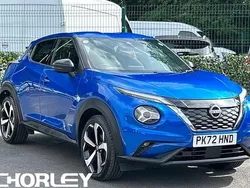 Blue Used 2022 Nissan Juke Tekna SUV | £19,043 (Fair price)