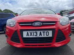 Red Used 2013 Ford Focus Zetec Hatchback | £3,999 (Fair price)