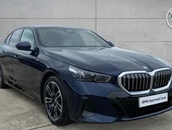 Blue Used 2024 BMW 520 M Sport | £37,990 (Good price)