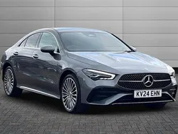 Grey Used 2024 Mercedes CLA250e AMG Line Premium Sedan | £28,395 (Fair price)