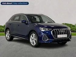 Blue Used 2024 Audi Q3 S-Line SUV | £32,543 (Good price)