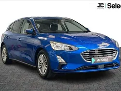 Blue Used 2018 Ford Focus Titanium Hatchback | £12,800 (Fair price)