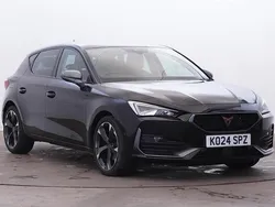 Midnight black Used 2024 Cupra Leon Hatchback | £20,250 (Fair price)