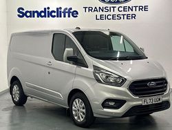 Metallic moondust silver Used 2023 Ford Transit Custom Limited Van | £21,800 (A bit pricey)