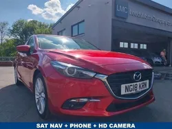 Red Used 2018 Mazda 3 Inclusive Hatchback | £12,495 (A bit pricey)