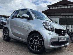 Silver Used 2016 Smart ForTwo Cabrio Prime Cabriolet | £7,888 (Fair price)