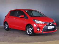 Red Used 2017 Toyota Yaris Hatchback | £6,500 (Fair price)