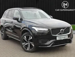 Black Used 2019 Volvo XC90 R-Design SUV | £27,385 (Fair price)