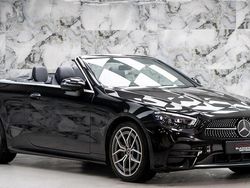 Black Used 2021 Mercedes E220 AMG Line Premium Cabriolet | £26,489 (Fair price)