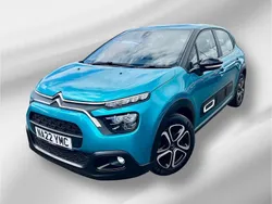 Blue Used 2022 Citroën C3 PureTech Hatchback | £11,495 (Fair price)