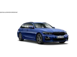 Blue Used 2022 BMW 330e M Sport Estate | £25,495 (Fair price)