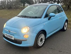 Blue Used 2014 Fiat 500 Lounge Hatchback | £4,995 (Fair price)