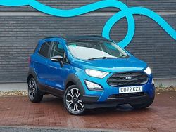 Blue Used 2022 Ford Ecosport Active SUV | £14,498 (Fair price)