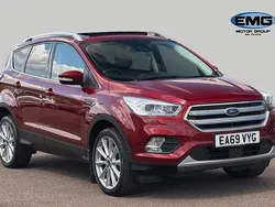 Red Used 2019 Ford Kuga Titanium X SUV | £13,795 (Good price)