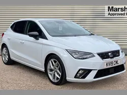 White Used 2019 Seat Ibiza FR Hatchback | £9,313 (Fair price)