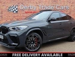 Grey Used 2021 BMW X6 M Competition Edition SUV | £64,990 (Fair price)
