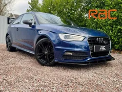Blue Used 2014 Audi A3 S-Line Hatchback | £13,850 (A bit pricey)