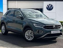 Blue Used 2024 VW T-Roc Life SUV | £19,490 (Fair price)