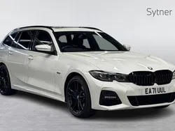 White Used 2021 BMW 330e M Sport Estate | £27,500 (Expensive)