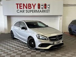 Silver Used 2017 Mercedes A200 AMG Line Premium Hatchback | £11,295 (Good price)