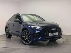 Blue Used 2022 Audi Q5 Sportback Comfort SUV | £36,700 (Fair price)