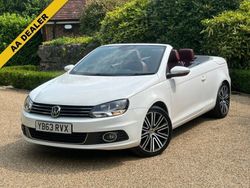 White Used 2013 VW Eos Sportline Cabriolet | £9,160