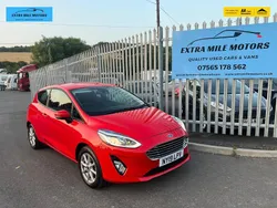 Red Used 2019 Ford Fiesta Zetec Hatchback | £8,995 (Fair price)