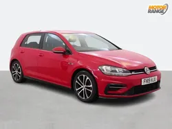 Red Used 2019 VW Golf VII R-line Hatchback | £17,895 (Fair price)