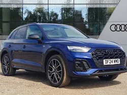 Blue Used 2024 Audi Q5 Black Edition SUV | £40,790 (Fair price)