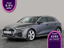 Grey Used 2022 Audi A3 Sportback S-Line Hatchback | £21,985 (Fair price)
