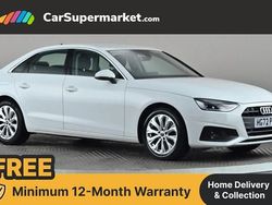 White Used 2022 Audi A4 Comfort Sedan | £19,197 (Good price)