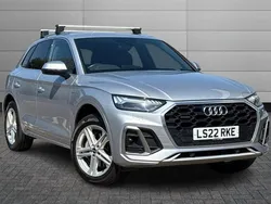 Floret silver Used 2022 Audi Q5 S-Line SUV | £30,395 (Good price)