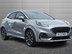 Solar silver Used 2022 Ford Puma ST-Line Hatchback | £16,895 (A bit pricey)