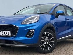 Blue Used 2023 Ford Puma Titanium Hatchback | £17,395 (Fair price)