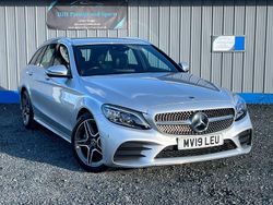 Silver Used 2019 Mercedes C200 AMG Line Premium Estate | £11,988 (Good price)