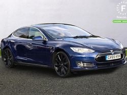 Blue Used 2016 Tesla Model S Hatchback | £15,699 (Fair price)