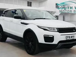 White Used 2016 Land Rover Range Rover evoque SE Estate | £9,750 (Fair price)